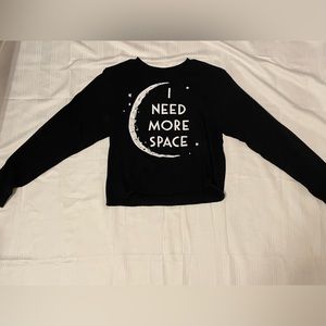 Black Matter medium I Need More Space shirt